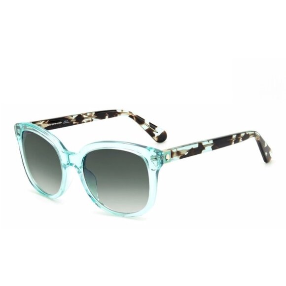 Kate Spade Gweniths 53mm Gradient Square Sunglasses – Teal Green Elegance main image 11